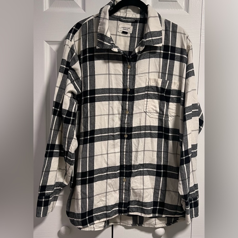 American Eagle Flannel Long Sleeved Top (Holly's Personal Collection)